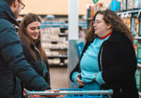 People shopping for groceries - stakeholder financial wellbeing