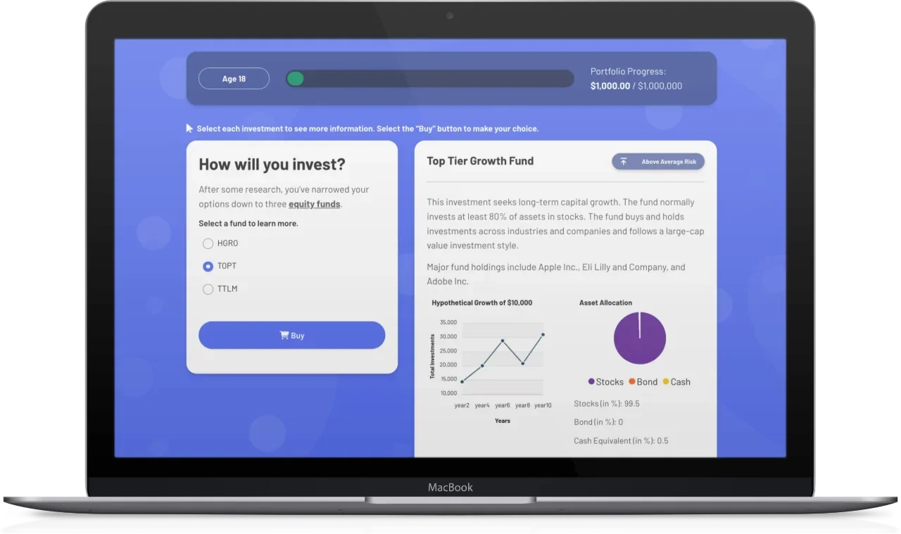 EVERFI Financial Literacy High School Screenshot