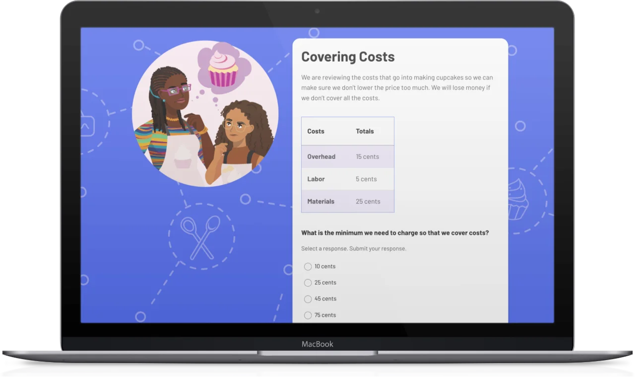 Macbook showing SmartEconomics screen