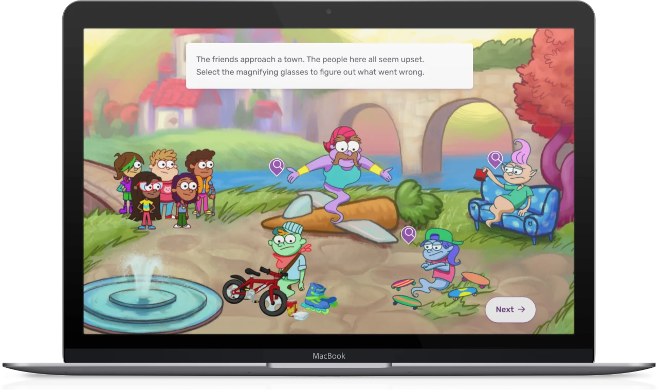 Macbook showing Vault screen